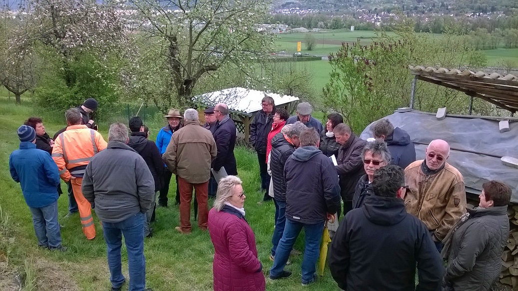 2016 04 27 Ortsbegehung Hebsack heisse Klinge
